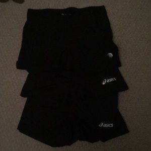 3 spandex shorts